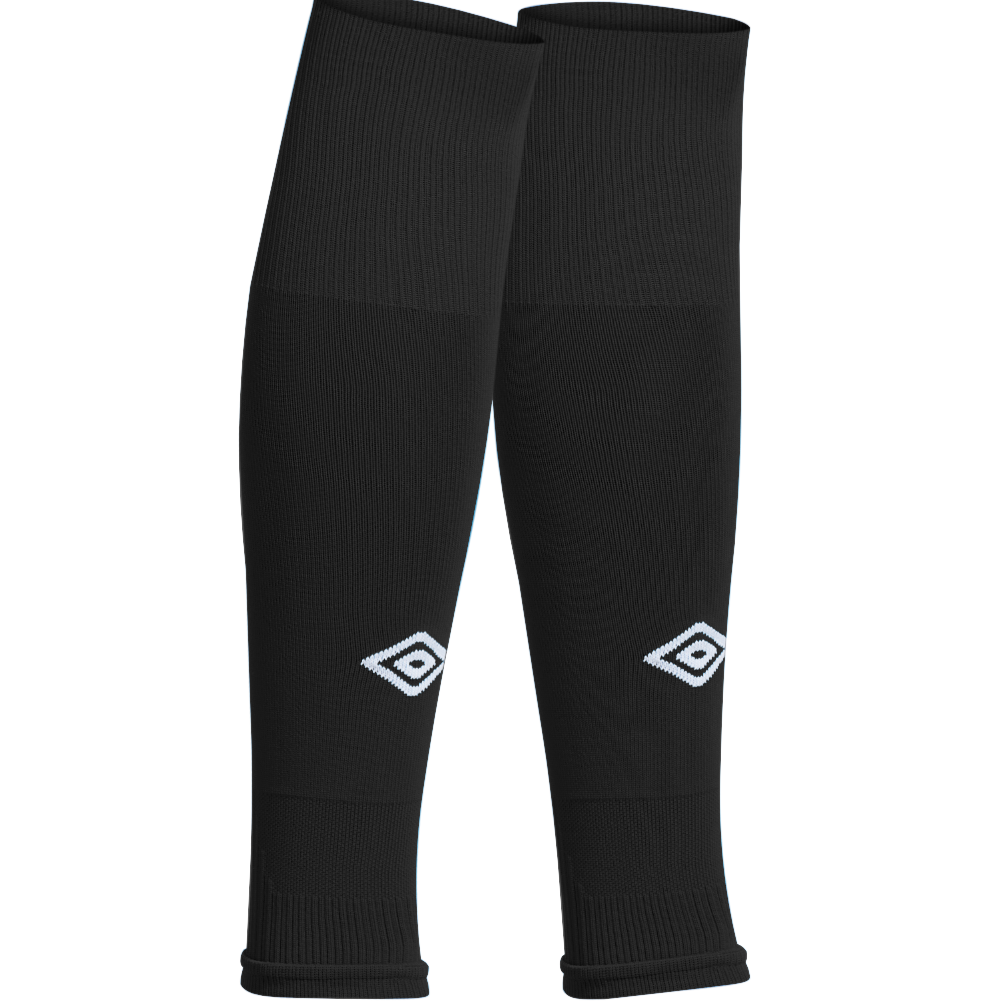 Inter Lions Footless Socks Black - Adult 7-11 only one size available