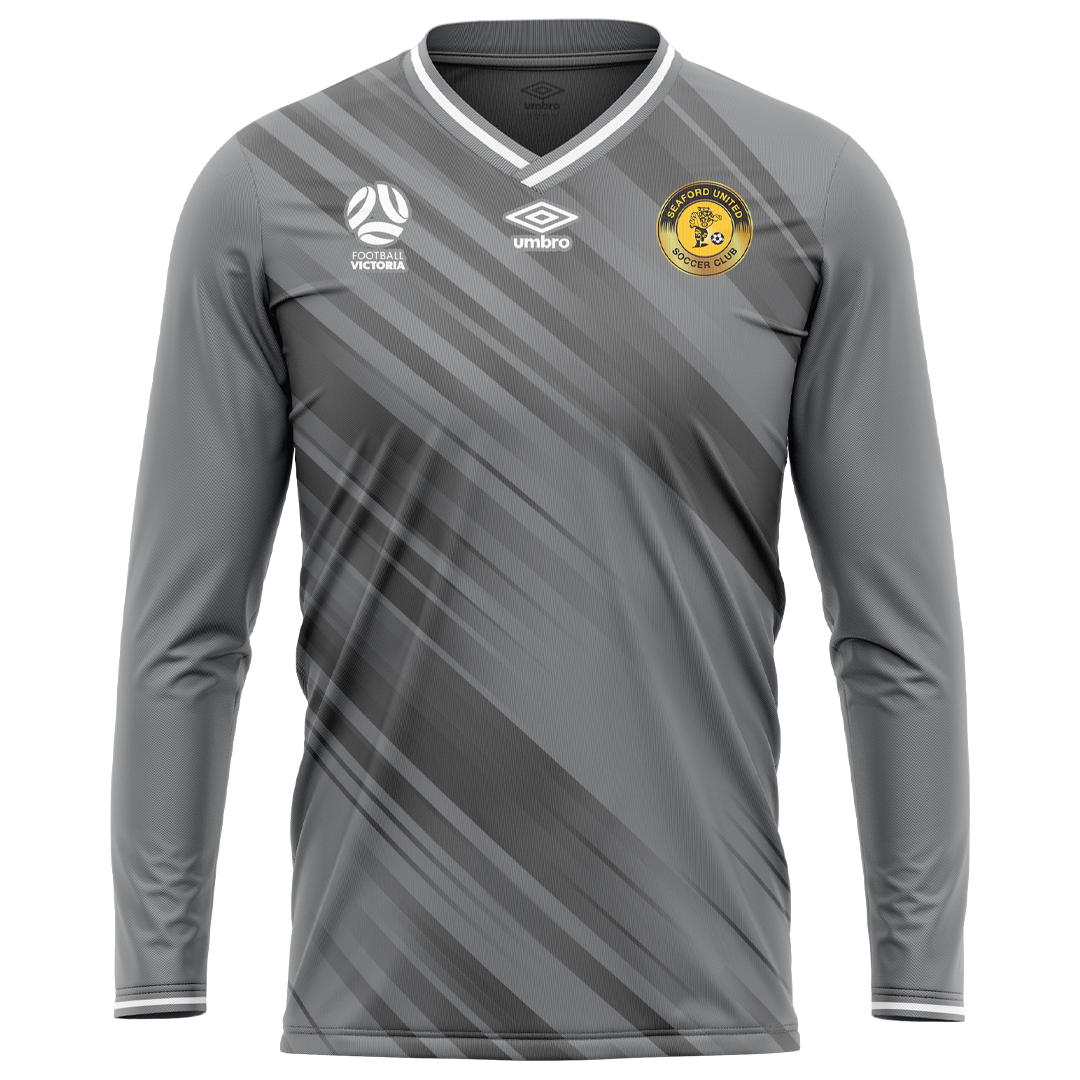Seaford United Seniors Custom LS Jersey Grey