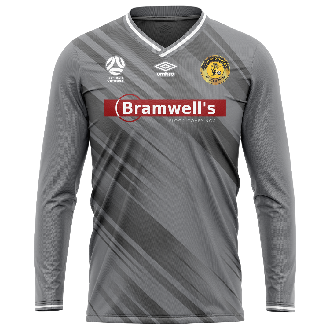 Seaford United Juniors Custom LS Jersey Grey