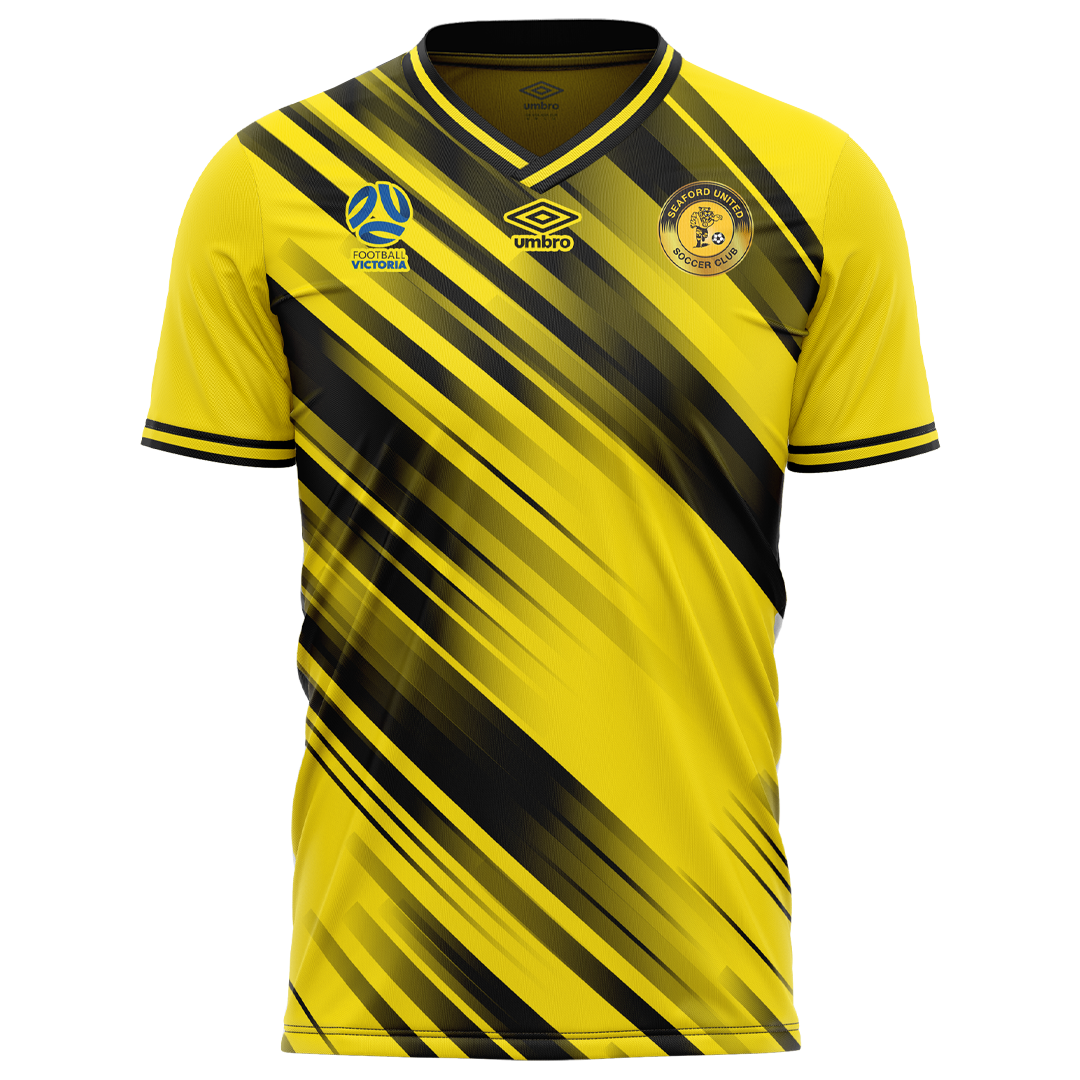 Seaford United Seniors Custom SS Jersey Yellow