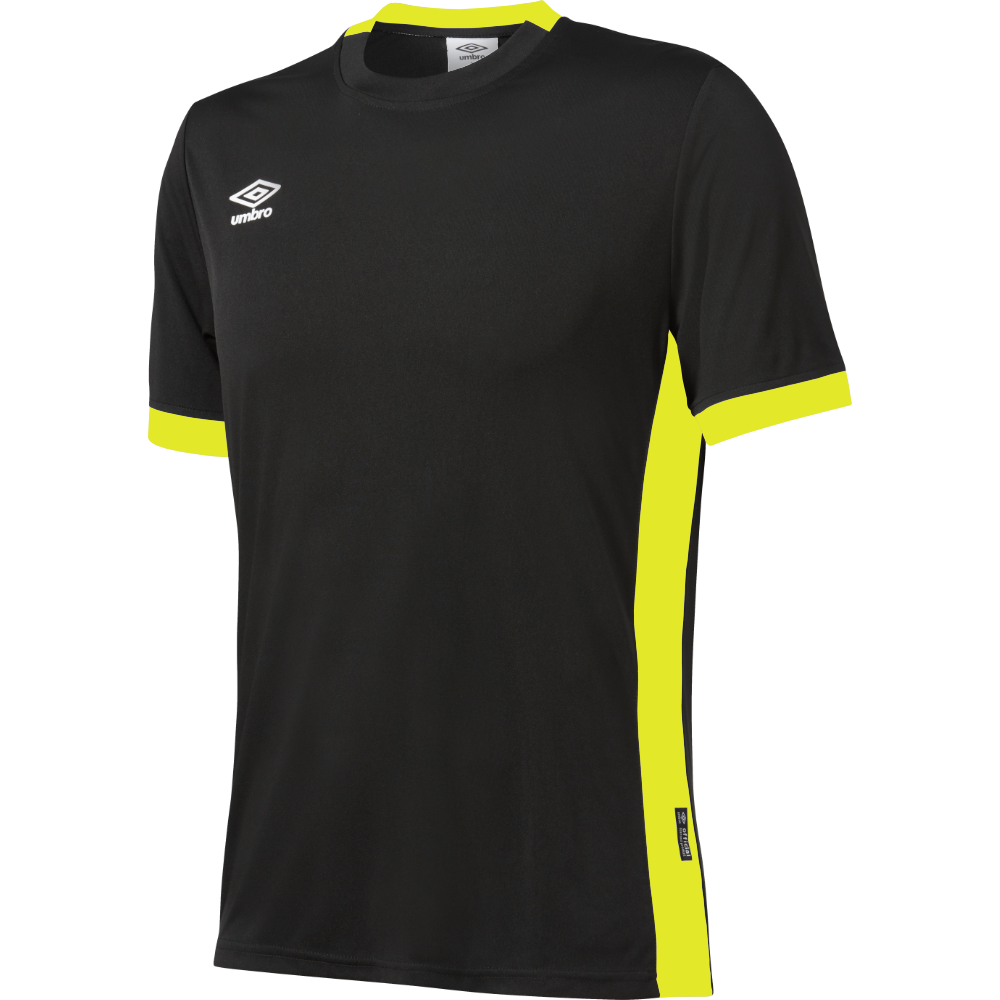 Stadium Jersey Black/Fluro Yellow