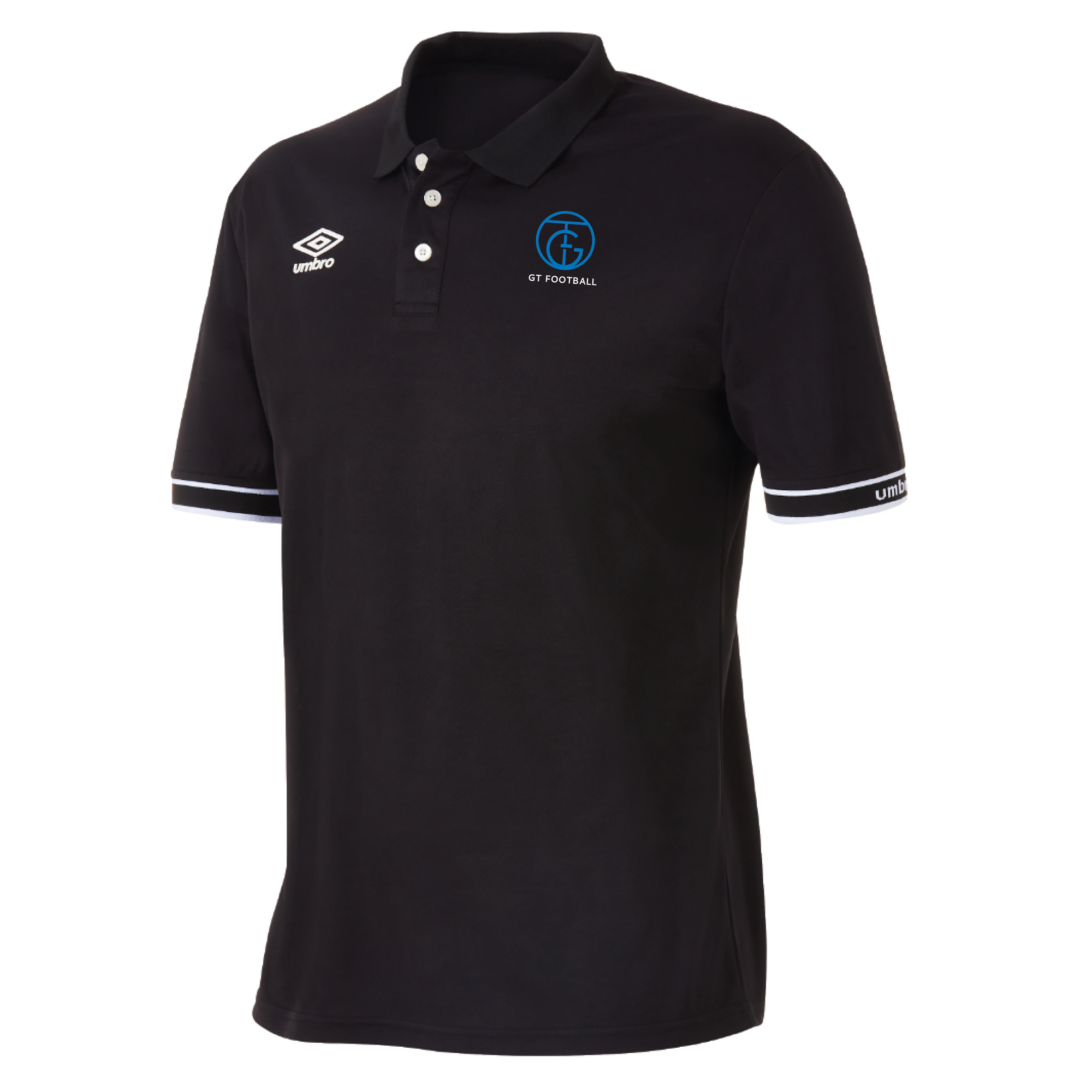GT Football Legacy Polo Black