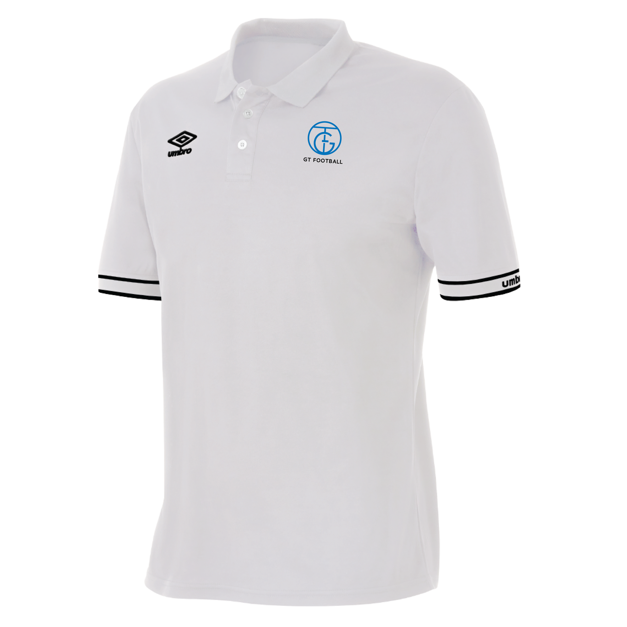 GT Football Legacy Polo White