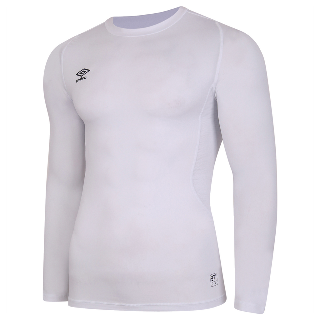 Kissing Point FC UMBRO Core LS Crew Baselayer White