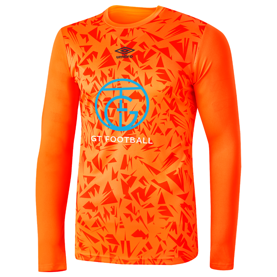 GT Football Goalkeeper Jersey 2.0 Fluro Orange