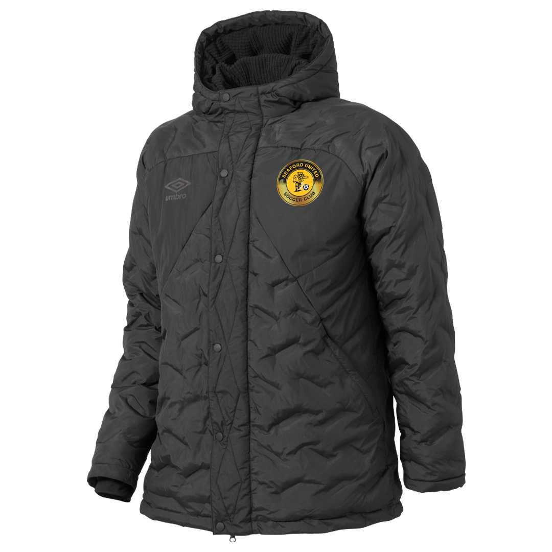 Seaford United Insulated Padded Jacket Black