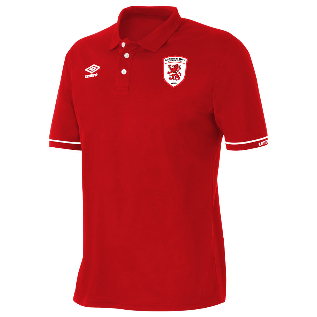Berwick City SC Legacy Polo Murray Red