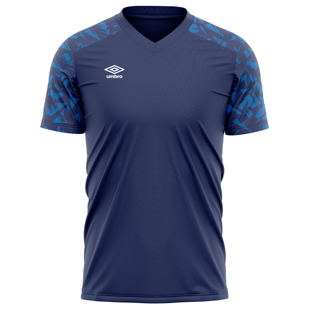 Umbro Custom Scatter Jersey - Midnight Navy/Cobalt Blue