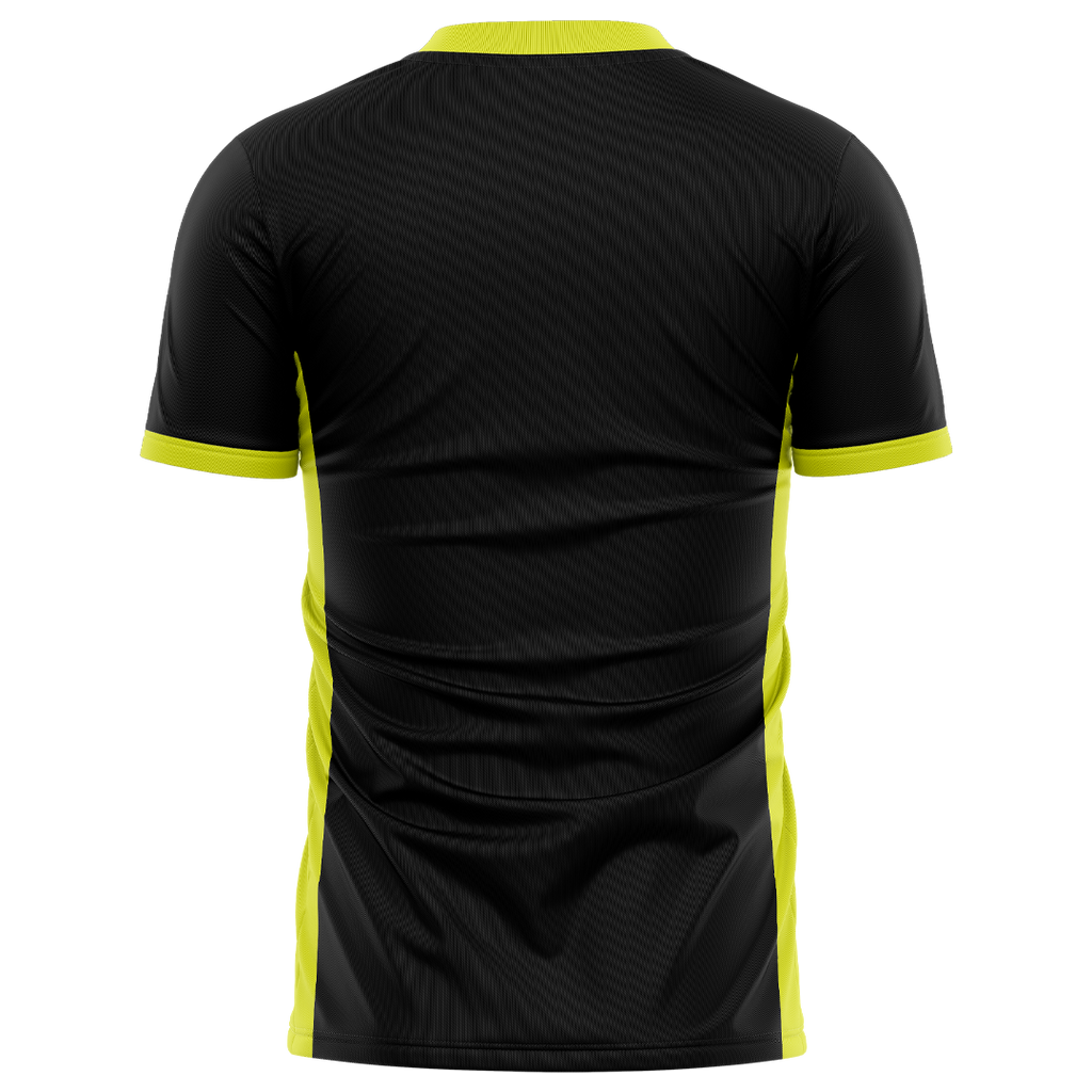 Umbro Custom Stadium Jersey - Black/Fluro Yellow