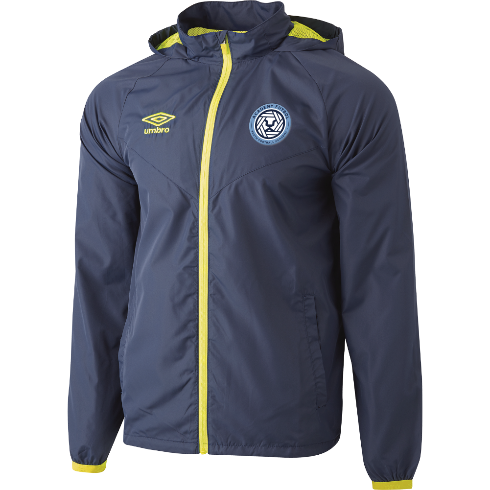 Academy Futbol Elite Shower Jacket Navy/Fluro